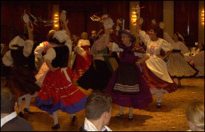 Members of Balliamo! dance la Tarantella Siciliana (2002)