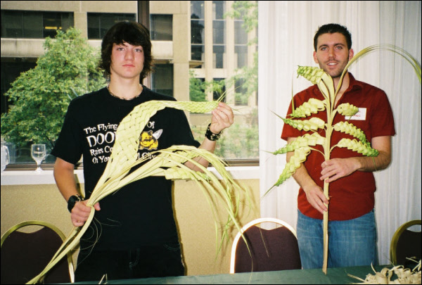 Palm-weaving workshop (2003)