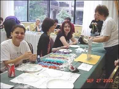 Rosary-making workshop (2003)
