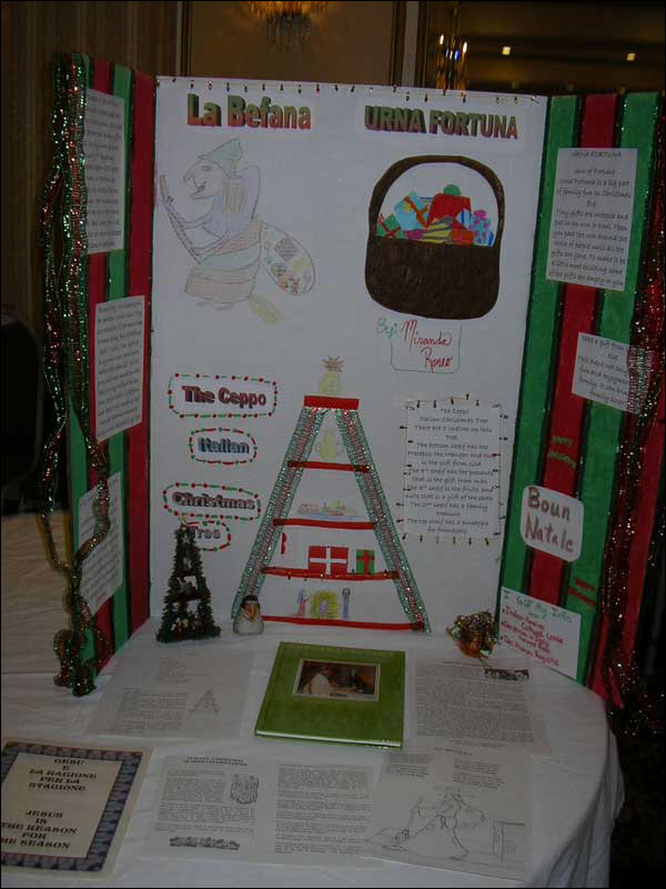 Poster display of Italian Christmas traditions (2004)