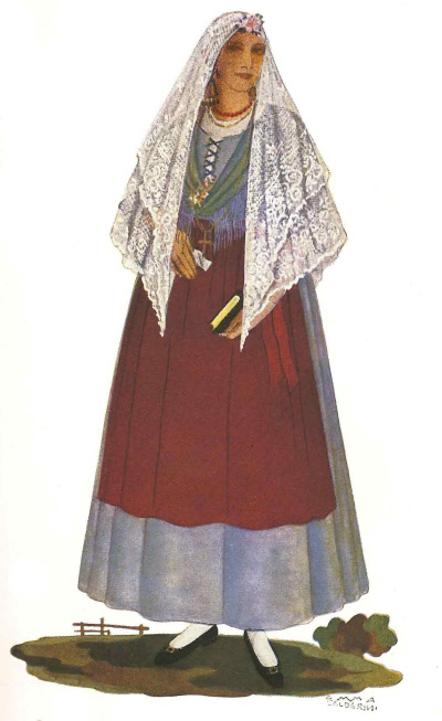56 Abito della Sposa di Gorizia - Wedding Dress of a Gorizia Bride