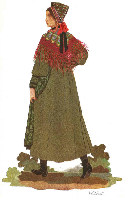 3 Costume Invernale di Pragelato - Winter Clothing of Pragelato