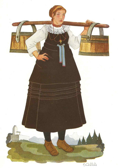 19 Donna di Cogne - Woman from Cogne