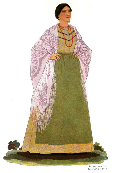 92 Antico Costume di Deruta - Ancient Costume from Deruta
